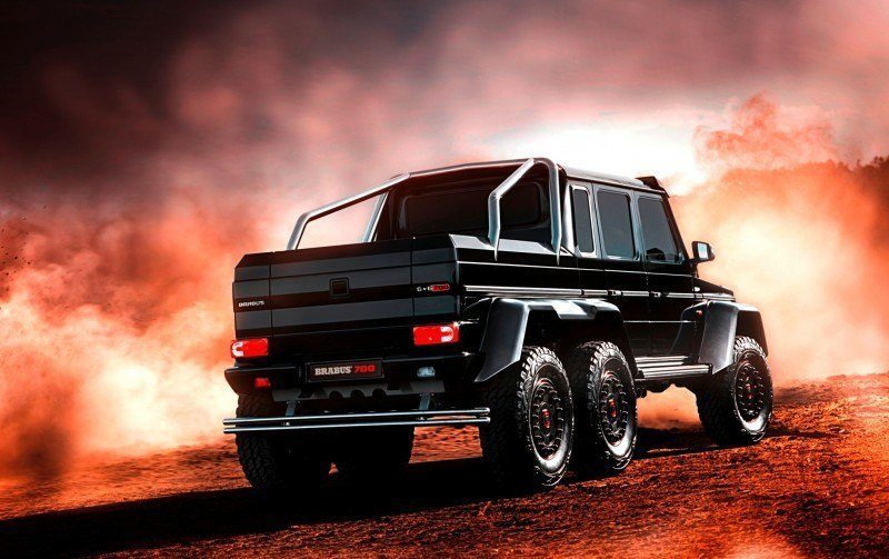 2014 BRABUS 700G 6x6 Is Most Lavish Off-Road Plaything Available 27