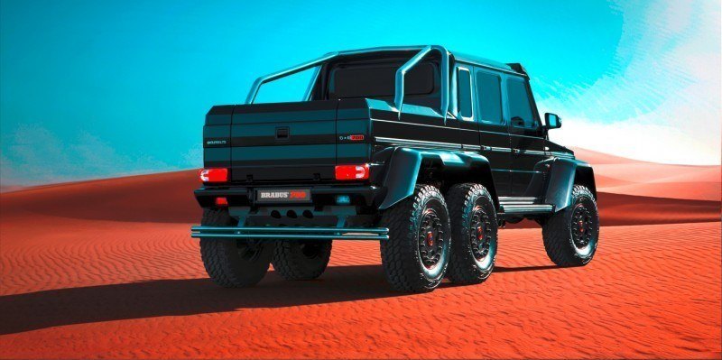 2014 BRABUS 700G 6x6 Is Most Lavish Off-Road Plaything Available 38