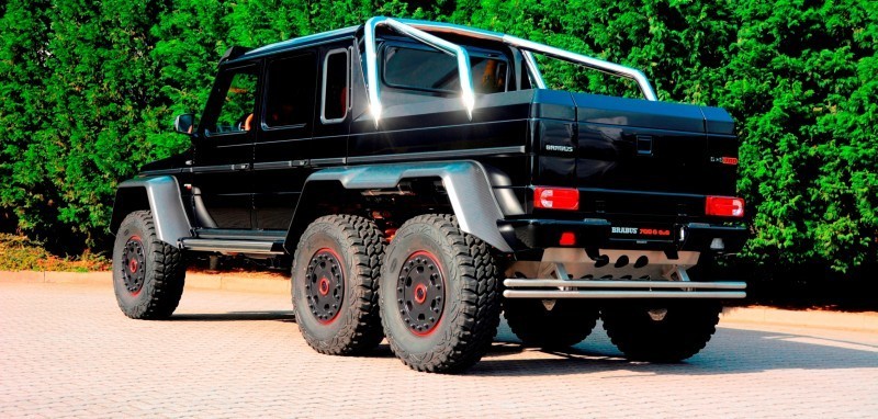 2014 BRABUS 700G 6x6 Is Most Lavish Off-Road Plaything Available 41