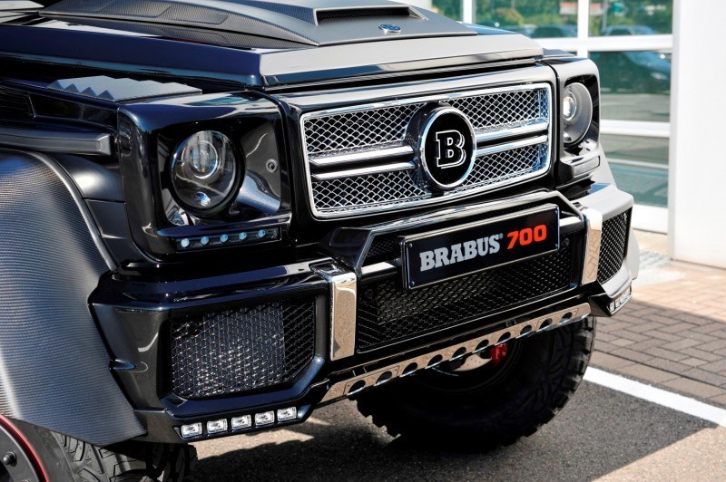 2014 BRABUS 700G 6x6 Is Most Lavish Off-Road Plaything Available 8