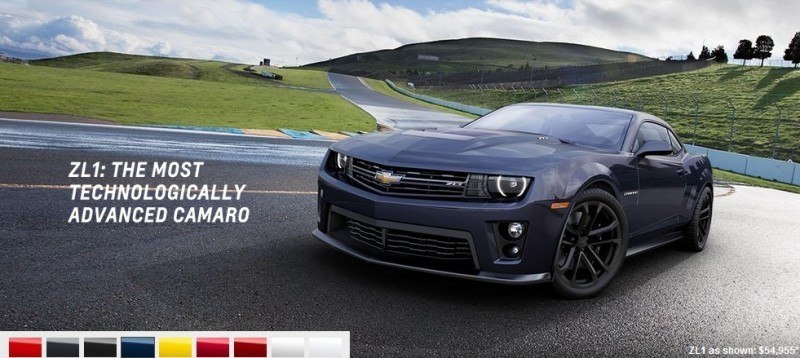 2014 Chevrolet CAMARO ZL1 Colors 13