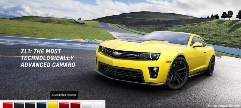 2014 Chevrolet CAMARO ZL1 Colors 14