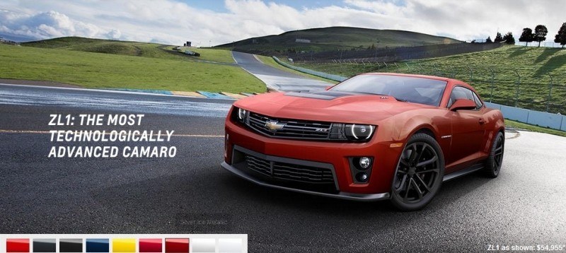 2014 Chevrolet CAMARO ZL1 Colors 16