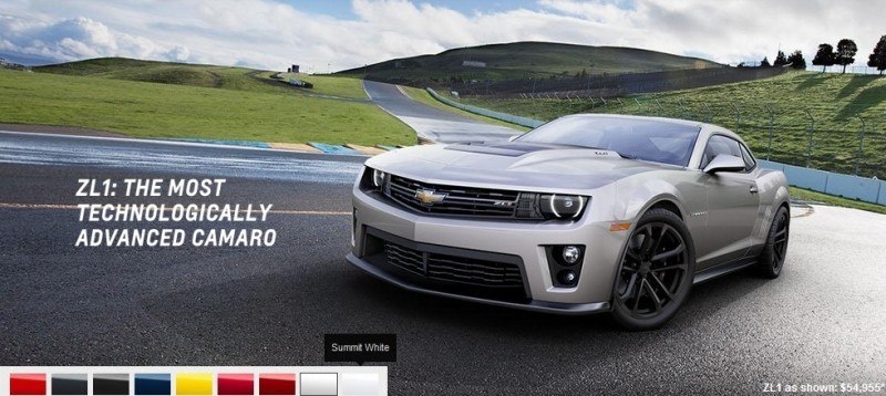 2014 Chevrolet CAMARO ZL1 Colors 17