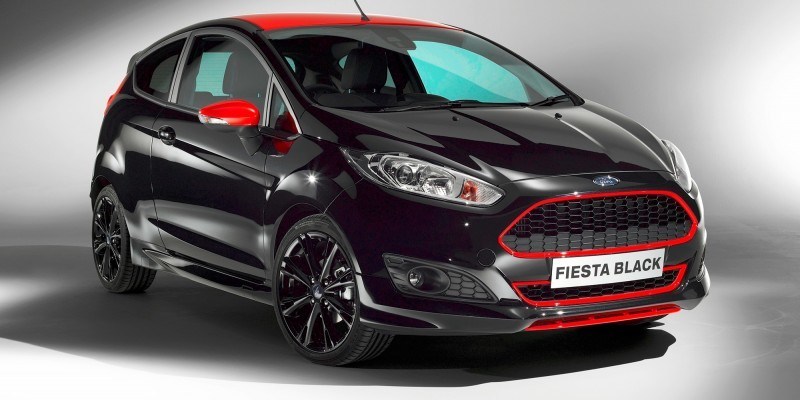 2014 Ford Fiesta Red Edition and Fiesta Black Edition Announced for UK 13