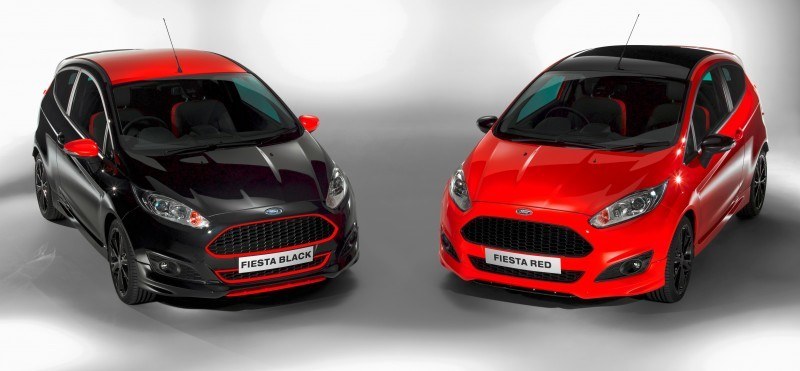 2014 Ford Fiesta Red Edition and Fiesta Black Edition Announced for UK 4