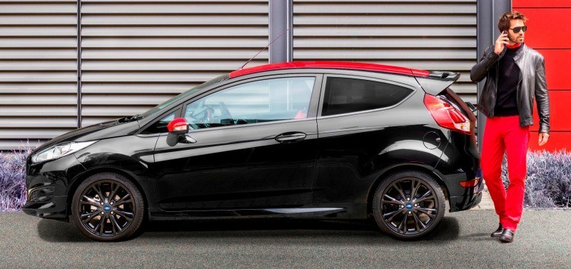 2014 Ford Fiesta Red Edition and Fiesta Black Edition Announced for UK 5