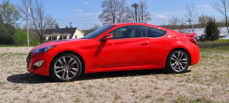 2014 Hyundai Genesis Coupe 3.8L V6 R-Spec - Road Test Review of FAST and FUN RWD Sportscar 57