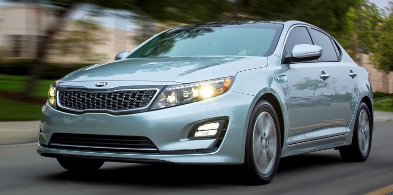 2014 Kia Optima Hybrid Updated With New Grille and LEDs Front and Rear - Specs, Features and Pricing 23