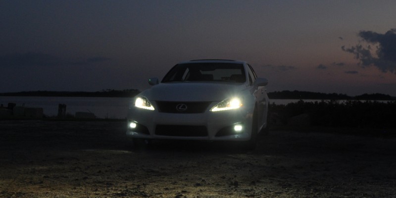 2014 Lexus IS-F Looking Sublime in Sunset Photo Shoot 10