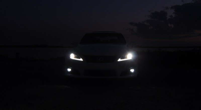 2014 Lexus IS-F Looking Sublime in Sunset Photo Shoot 12