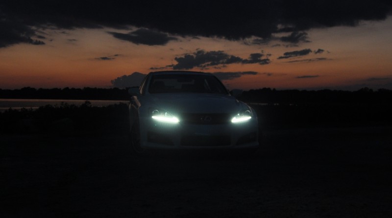 2014 Lexus IS-F Looking Sublime in Sunset Photo Shoot 13