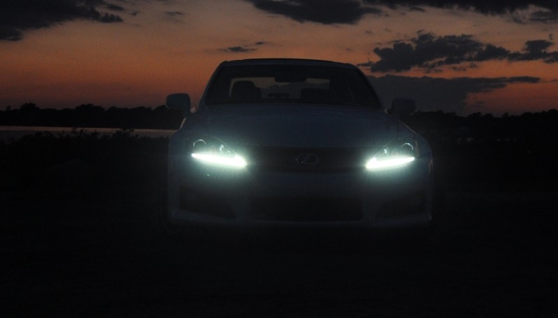 2014 Lexus IS-F Looking Sublime in Sunset Photo Shoot 14