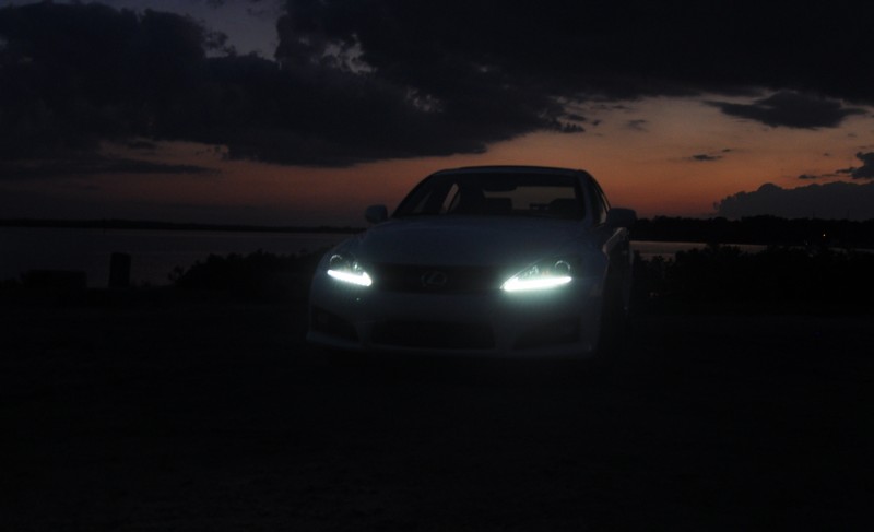 2014 Lexus IS-F Looking Sublime in Sunset Photo Shoot 16