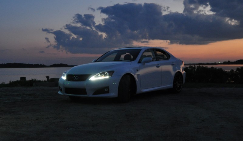 2014 Lexus IS-F Looking Sublime in Sunset Photo Shoot 18