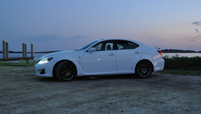 2014 Lexus IS-F Looking Sublime in Sunset Photo Shoot 19