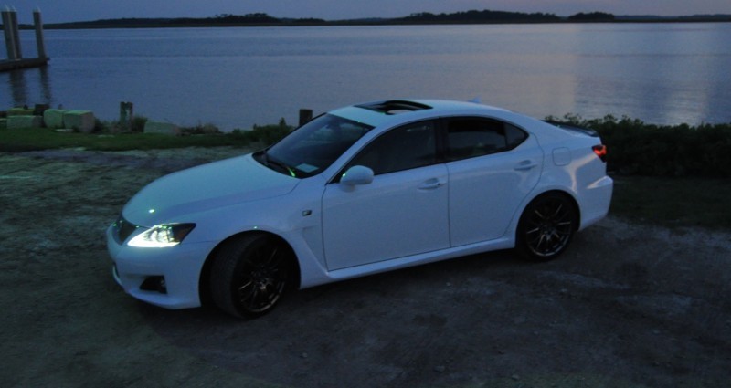 2014 Lexus IS-F Looking Sublime in Sunset Photo Shoot 20