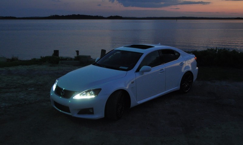 2014 Lexus IS-F Looking Sublime in Sunset Photo Shoot 21