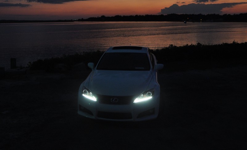 2014 Lexus IS-F Looking Sublime in Sunset Photo Shoot 22
