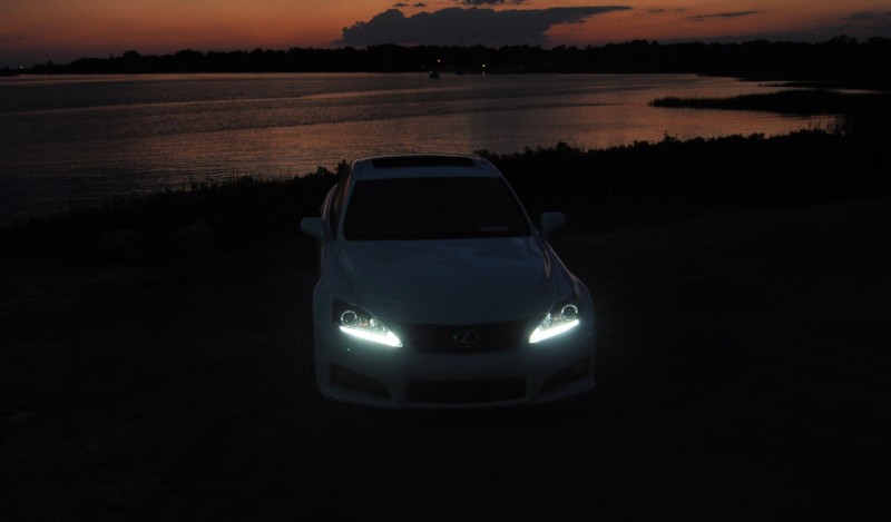 2014 Lexus IS-F Looking Sublime in Sunset Photo Shoot 23