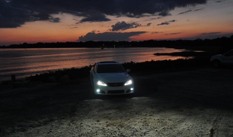 2014 Lexus IS-F Looking Sublime in Sunset Photo Shoot 24