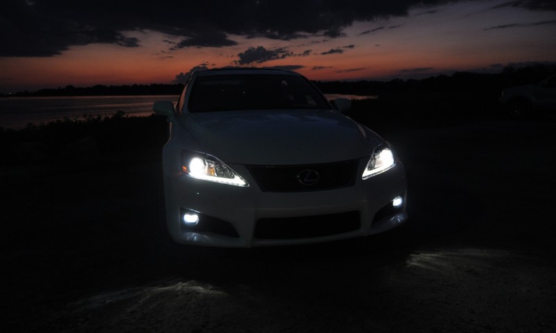 2014 Lexus IS-F Looking Sublime in Sunset Photo Shoot 26