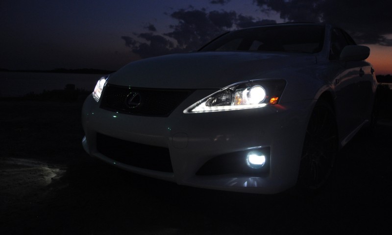 2014 Lexus IS-F Looking Sublime in Sunset Photo Shoot 27