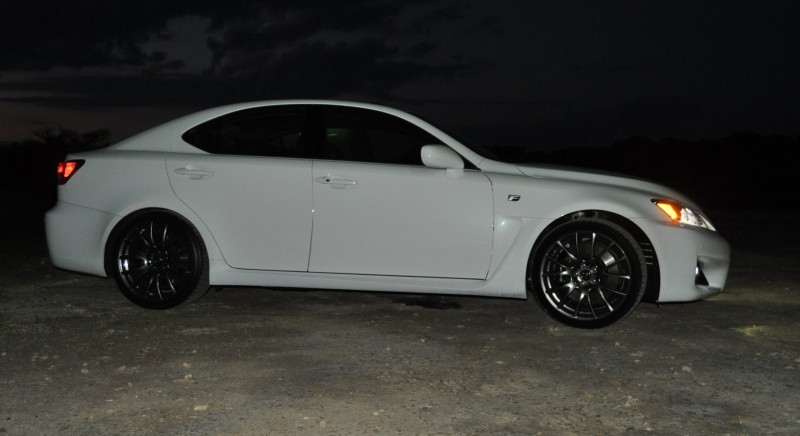 2014 Lexus IS-F Looking Sublime in Sunset Photo Shoot 32