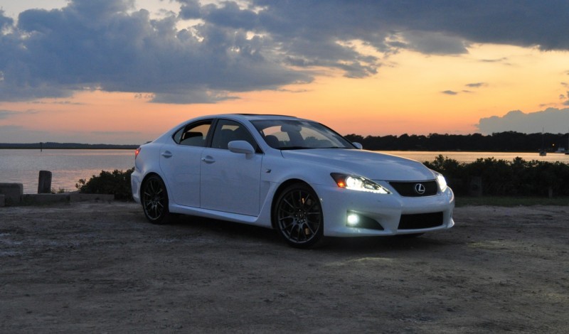 2014 Lexus IS-F Looking Sublime in Sunset Photo Shoot 4