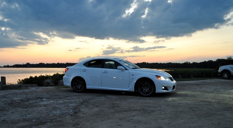 2014 Lexus IS-F Looking Sublime in Sunset Photo Shoot 6