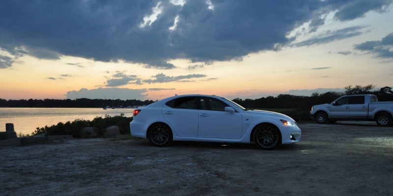 2014 Lexus IS-F Looking Sublime in Sunset Photo Shoot 7