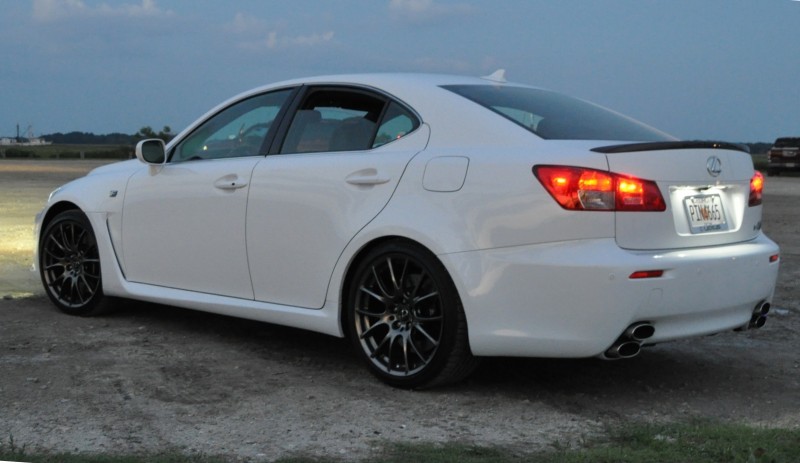 2014 Lexus IS-F Looking Sublime in Sunset Photo Shoot 9