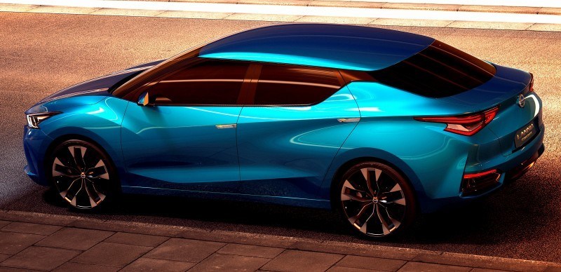 2014 Nissan Lannia Concept Previews Next Leaf EV 14