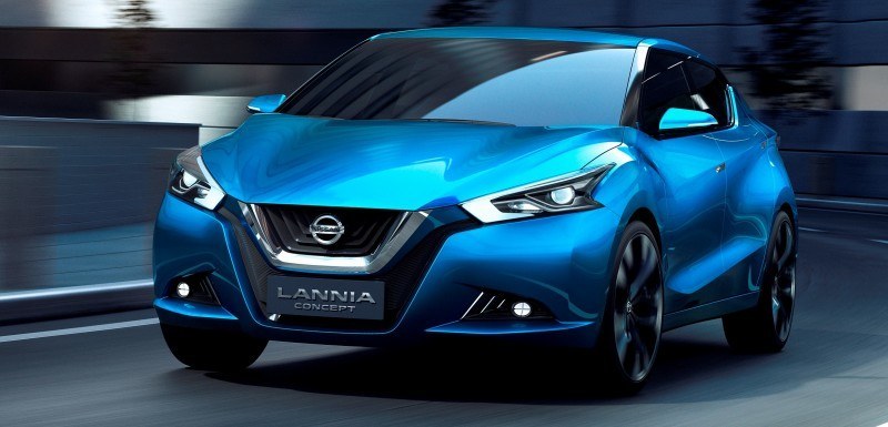 2014 Nissan Lannia Concept Previews Next Leaf EV 8