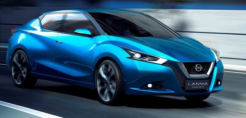 2014 Nissan Lannia Concept Previews Next Leaf EV 9