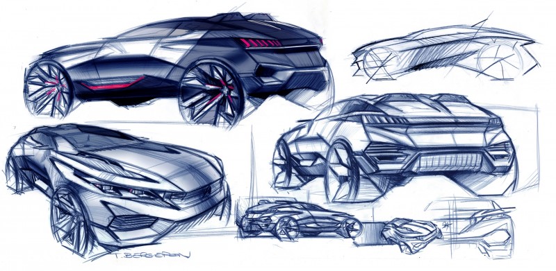2014 Peugeot Quartz Concept Revealed Ahead of Paris Show 2