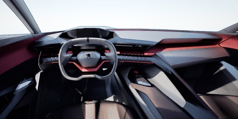 2014 Peugeot Quartz Concept Revealed Ahead of Paris Show  7