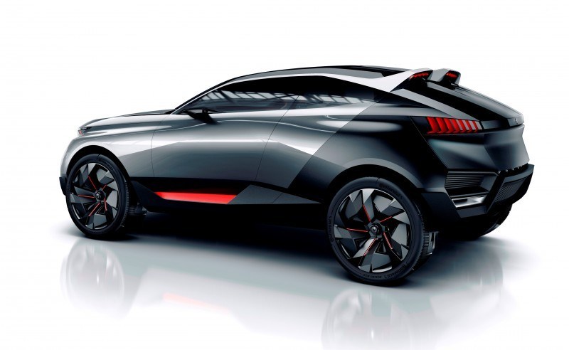 2014 Peugeot Quartz Concept Revealed Ahead of Paris Show 9
