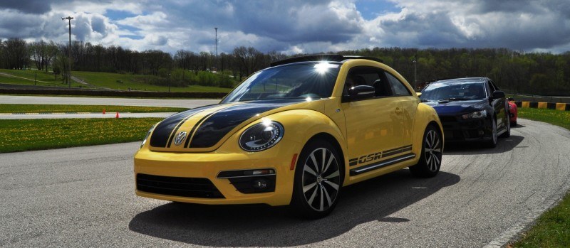 2014 Volkswagen Beetle GSR Scoots Around Go-Kart Autocross at Road America 17