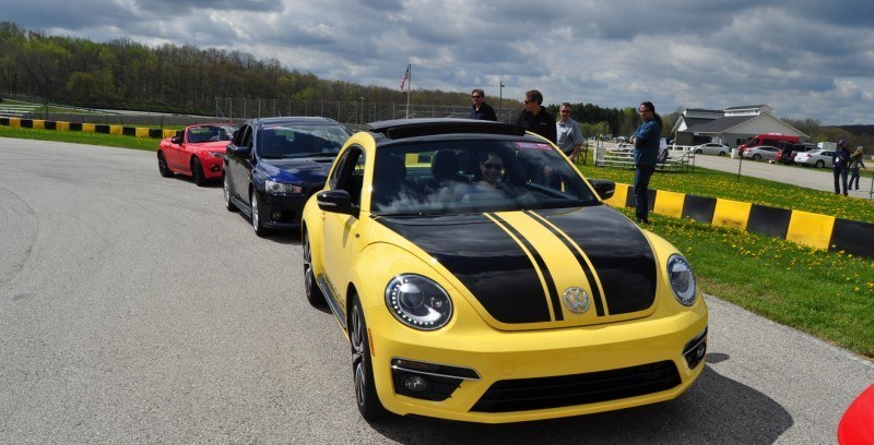 2014 Volkswagen Beetle GSR Scoots Around Go-Kart Autocross at Road America 21