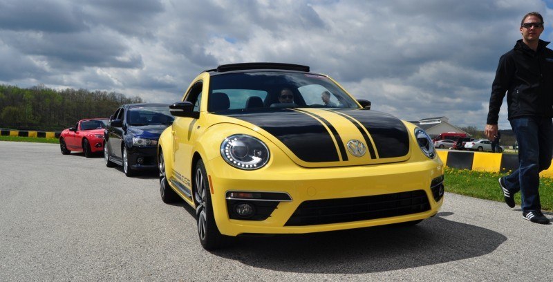 2014 Volkswagen Beetle GSR Scoots Around Go-Kart Autocross at Road America 22