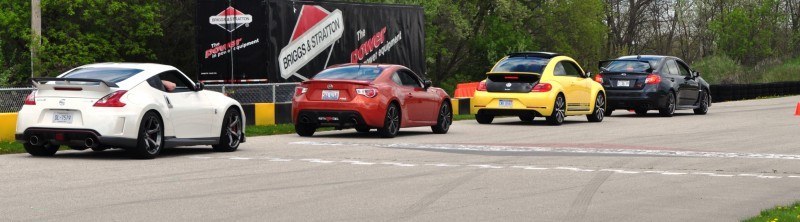 2014 Volkswagen Beetle GSR Scoots Around Go-Kart Autocross at Road America 30