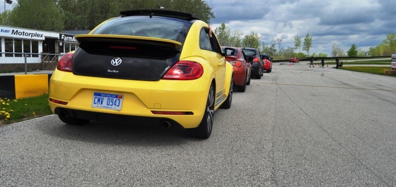 2014 Volkswagen Beetle GSR Scoots Around Go-Kart Autocross at Road America 48