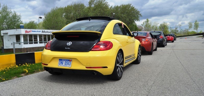 2014 Volkswagen Beetle GSR Scoots Around Go-Kart Autocross at Road America 49