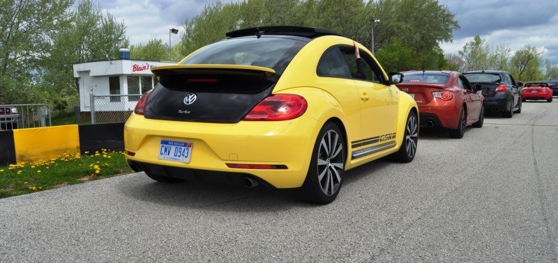 2014 Volkswagen Beetle GSR Scoots Around Go-Kart Autocross at Road America 50