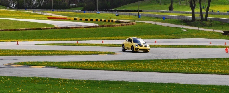 2014 Volkswagen Beetle GSR Scoots Around Go-Kart Autocross at Road America 5