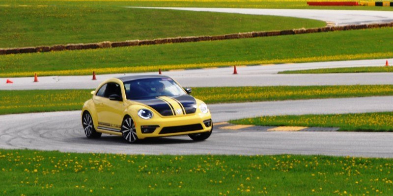 2014 Volkswagen Beetle GSR Scoots Around Go-Kart Autocross at Road America 9