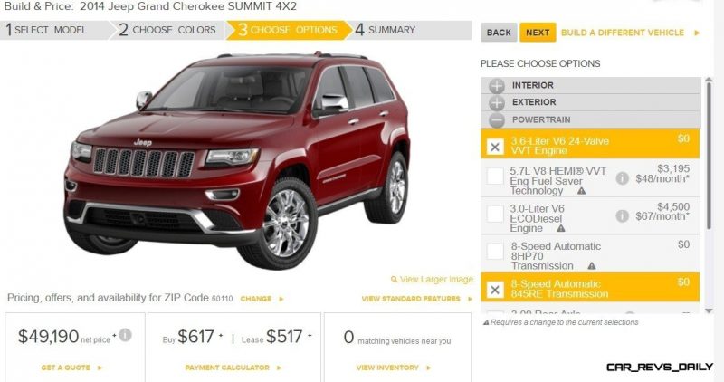 2014 Jeep Grand Cherokee Summit, Overland and Ltd 12