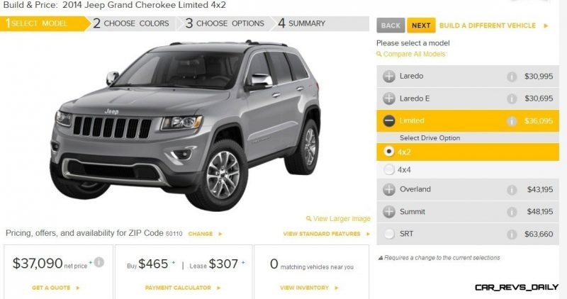 2014 Jeep Grand Cherokee Summit, Overland and Ltd 3