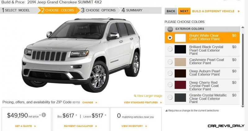 2014 Jeep Grand Cherokee Summit, Overland and Ltd 8